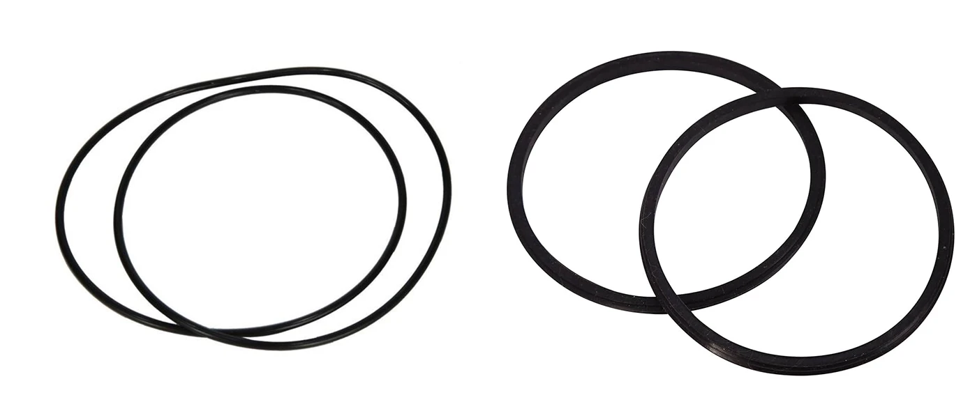 black FKM rubber ring gasket